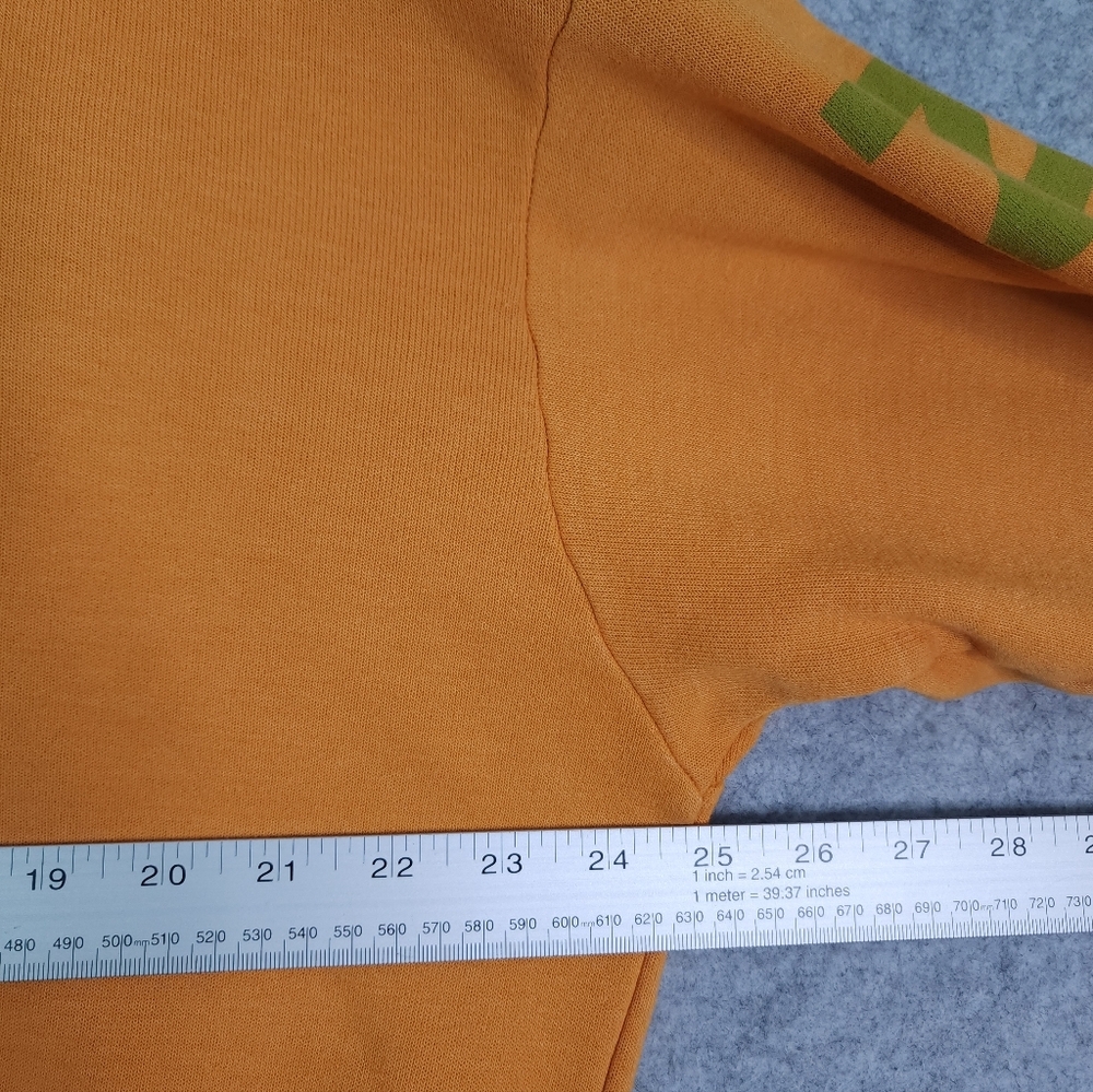 Aviator Nation Aspen Relaxed Pullover Hoodie Ski Graphic Gold - Picture 6 of 8